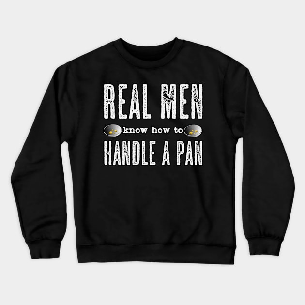 Gold Prospector Real Men | Gold Rush Prospecting Crewneck Sweatshirt by DesignatedDesigner